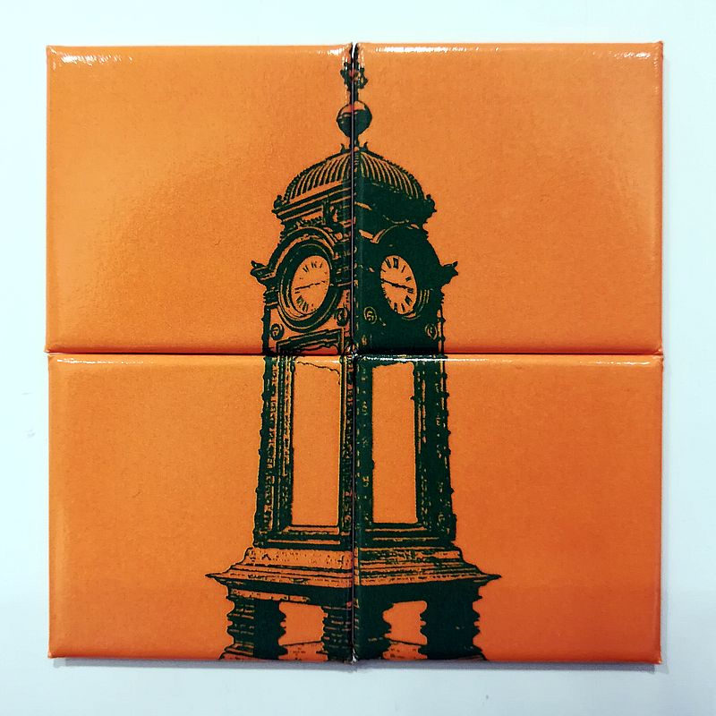 Magnet Hannover Kröpcke Uhr 4er Satz - Souvenirs von Geschenke List