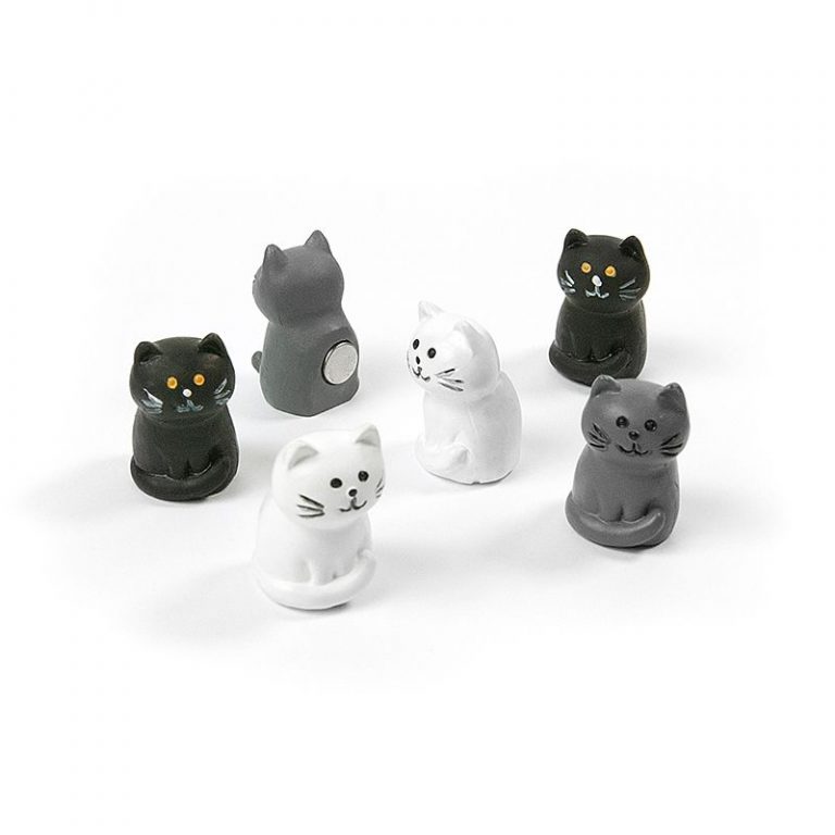 Magnettafel Pinnwand Mit Katzen-Motiv – 60x80 Cm, Stahlverbundplatte, Inkl. 4 Magnete & Montageset, Dekorativ Für Zuhause & Büro